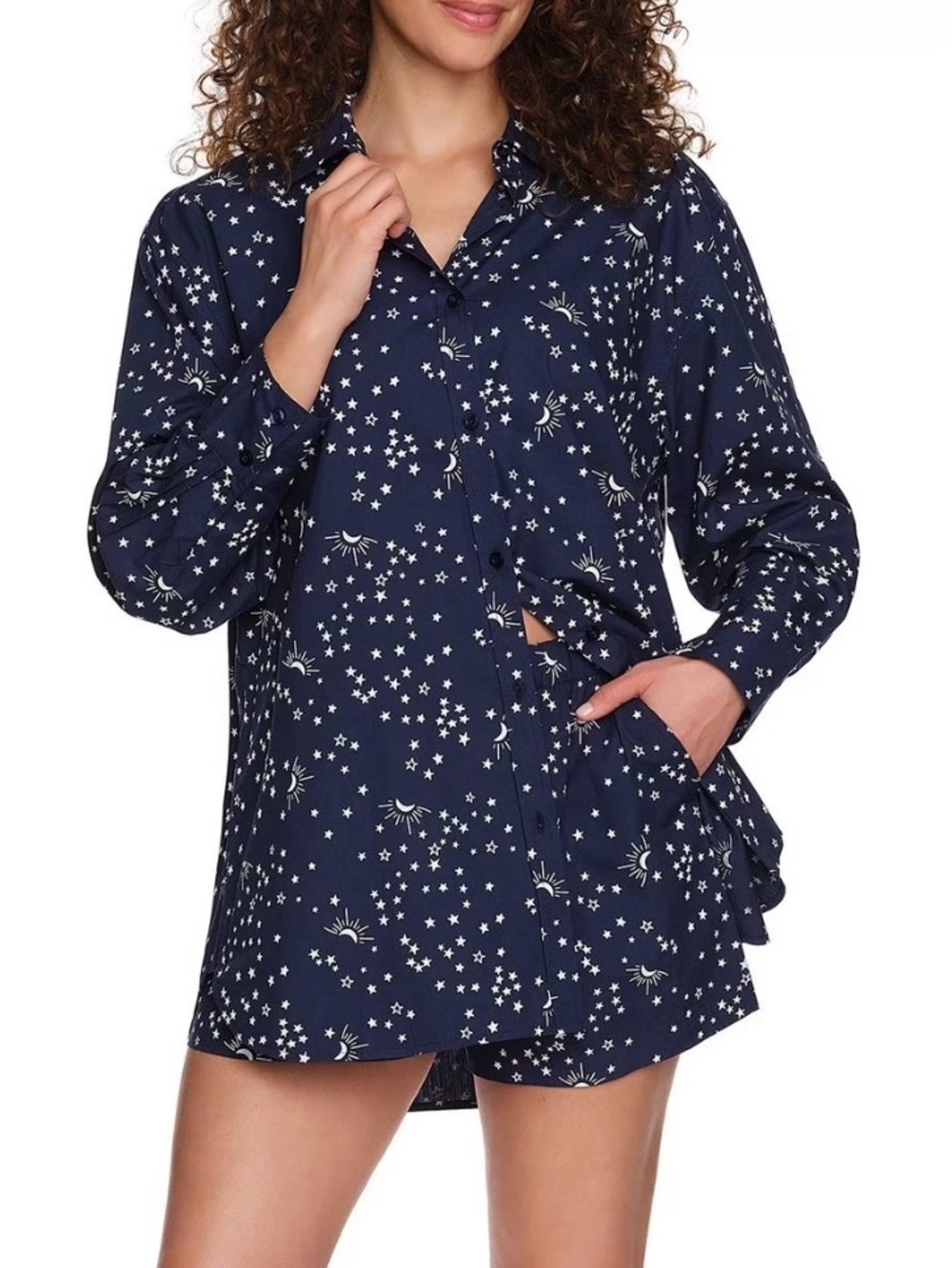 Loft Notch Collar short PJ set